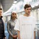 (Rob Lowe, Gaia Scidellaro, Mathew Baynton) (Photo: Nick Briggs/WTTV Productions Limited)